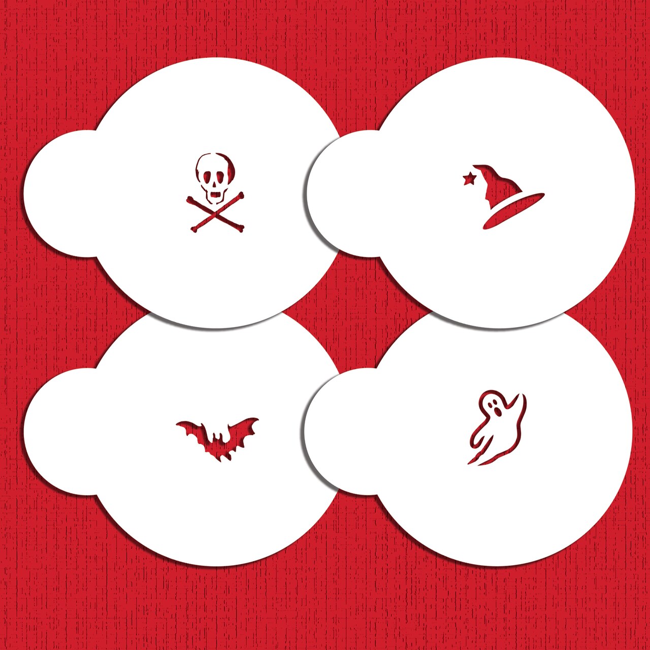 Mini Halloween Cookie & Cupcake Stencils | C242 by Designer Stencils |